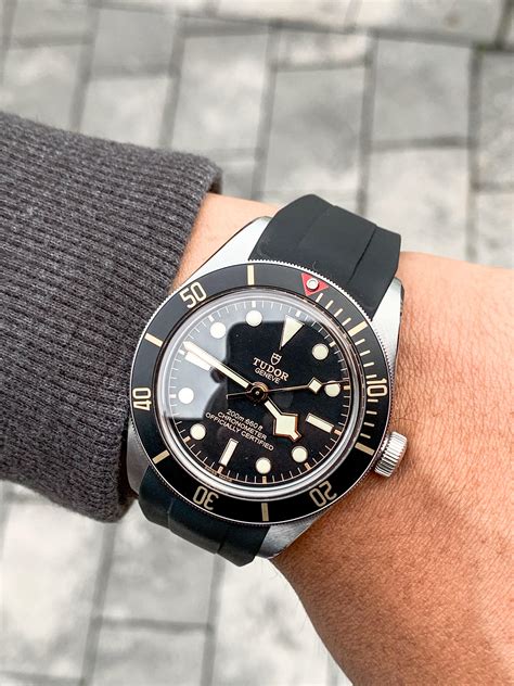 black bay 58 rubber